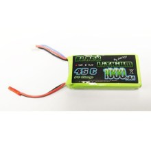 accu black lithium 1000mAh 2s 45C